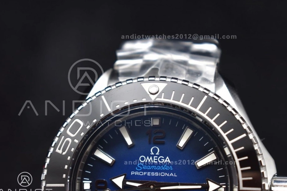 Seamaster A8912 6000M Bracelet Super Blue 458 UrbanStyle Ultra Deep Best Deep Edition on SBF 1:1 Clone SS Dial SS 0820